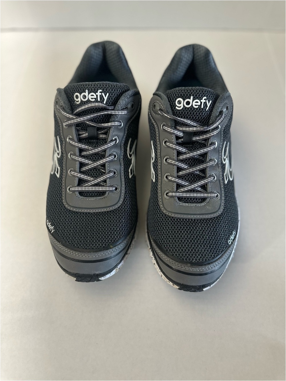 Gdefy Gravity Defyer G Defy Ion Walking Shoes Gray Mesh Men"s TB902MGS-M Size 12